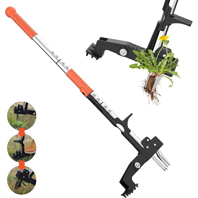 Gardening Tools To Remove Grass - Stand Up Weeder Root Removal Tool