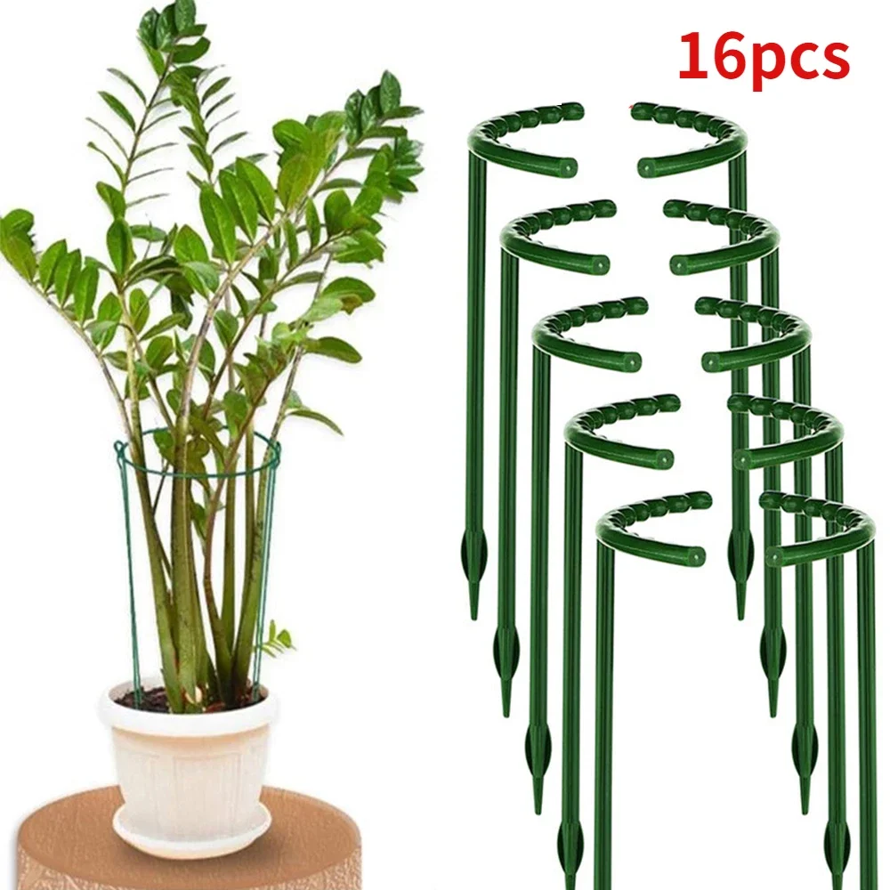 Gardening Tools Holder - Plastic Plant Support Pile Stand Plant