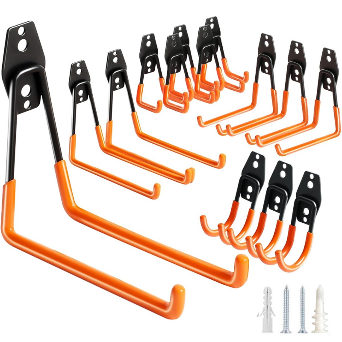Gardening Tools Organiser - Heavy Duty Wall Storage Metal Garage