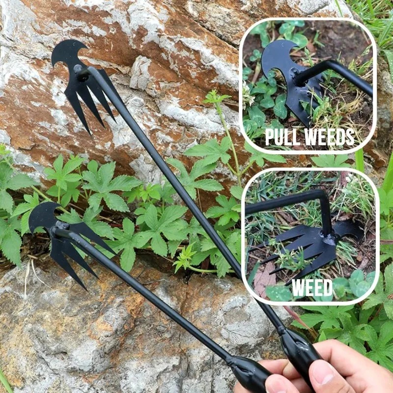 2 in 1 Garden Rake Manual Seed - Gardening Tools To Remove Grass ulasan dan harga