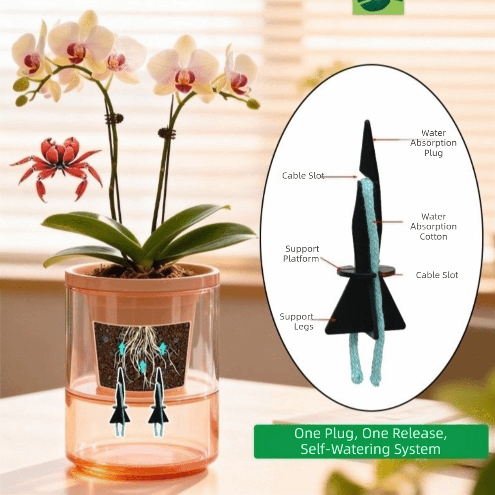 4pcs with Cotton Ropes Plant W - Root Watering Spike ulasan dan harga