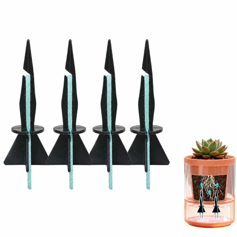 4pcs with Cotton Ropes Plant W - Root Watering Spike ulasan dan harga