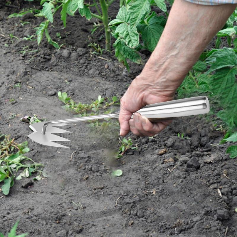 Weeder Puller Tool 4 Teeth Gra - Gardening Tools To Remove Grass ulasan dan harga