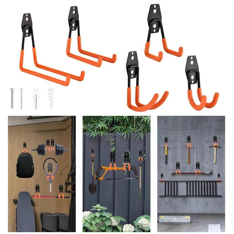 Heavy Duty Wall Mount Iron Hoo - Gardening Tools Holder ulasan dan harga