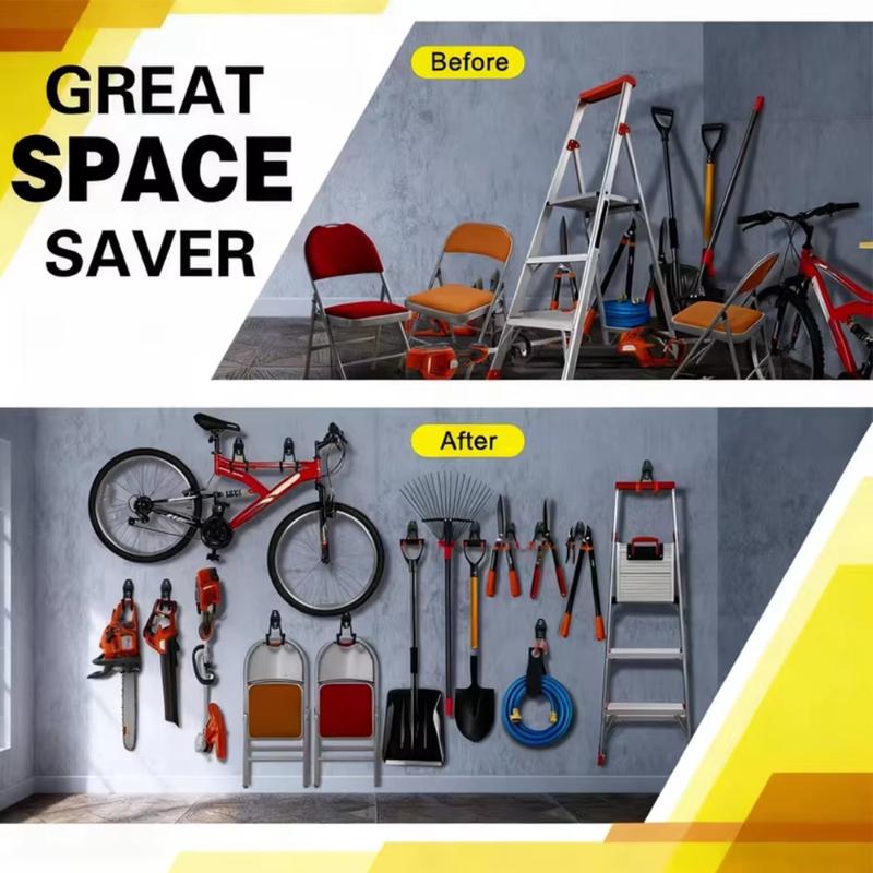 Heavy Duty Wall Mount Iron Hoo - Gardening Tools Holder ulasan dan harga