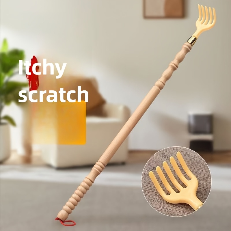 1/2/3pcs Back Scratcher Wooden - Gardening Tools Long Handle ulasan dan harga