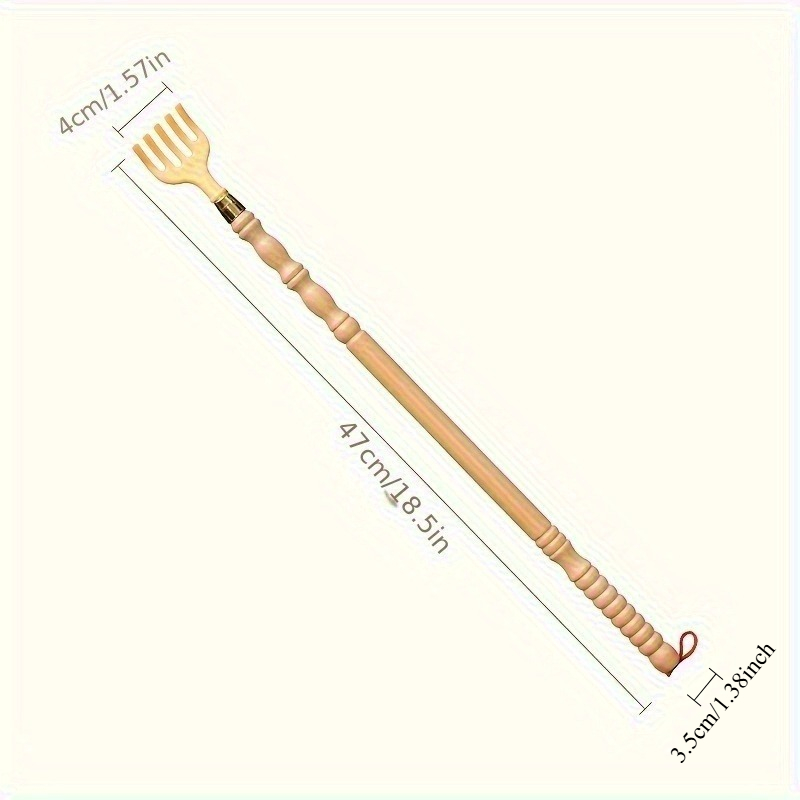1/2/3pcs Back Scratcher Wooden - Gardening Tools Long Handle ulasan dan harga