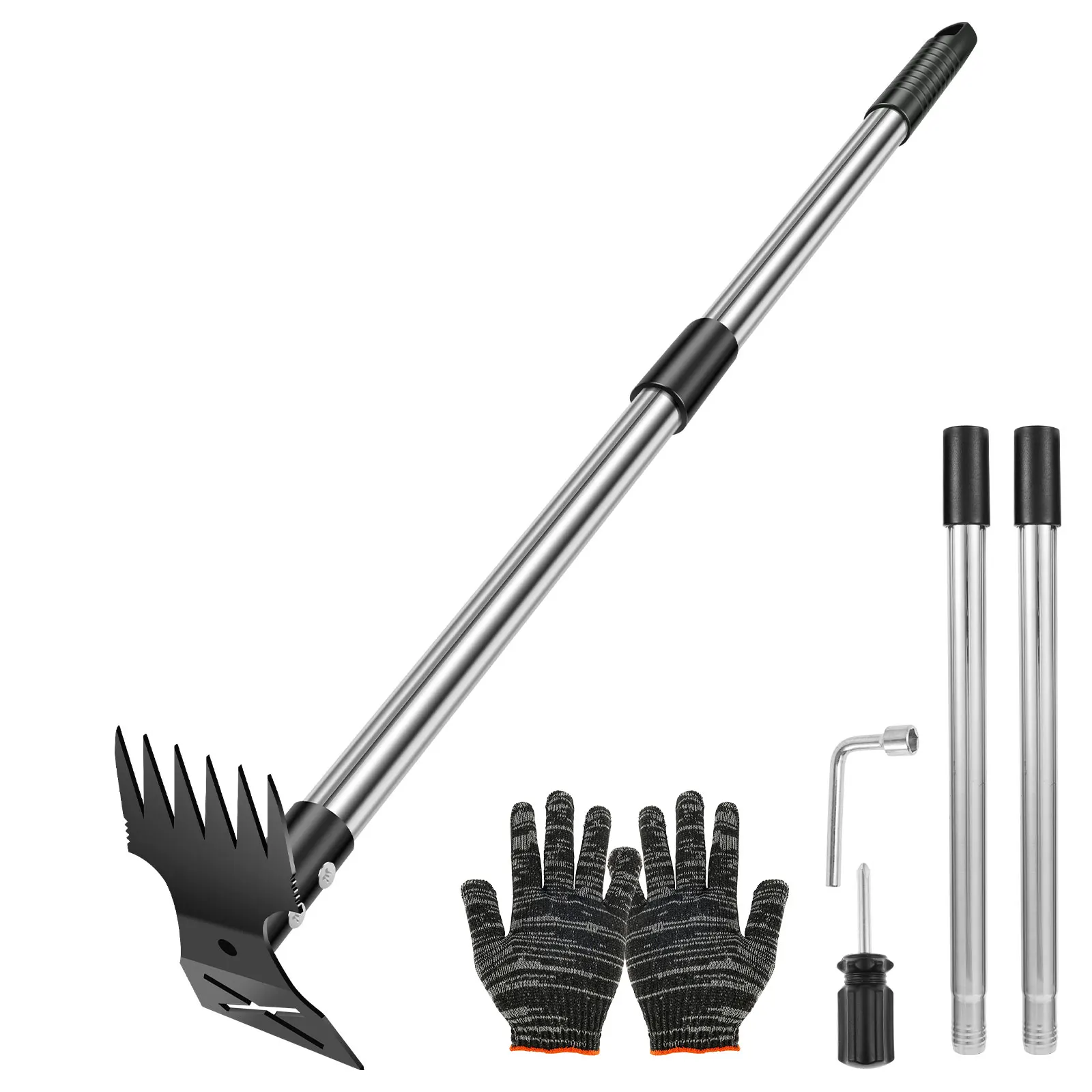 Garden Thatch Rake Stainless S - Gardening Tools To Remove Grass ulasan dan harga