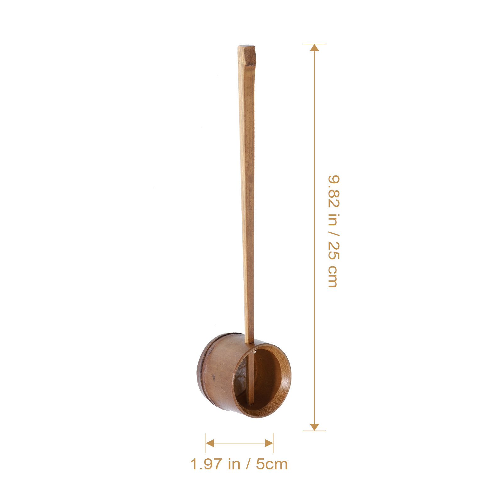 1Pcs Bamboo Water Ladle Long H - Gardening Tools Long Handle ulasan dan harga