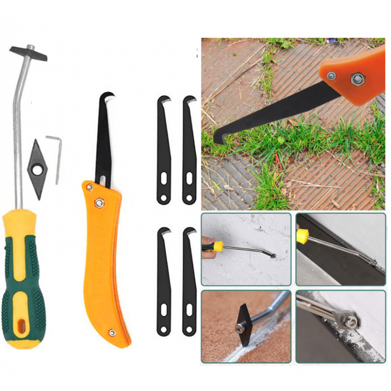 8Set of Weeding Hooks and Grou - Gardening Tools Bundle ulasan dan harga
