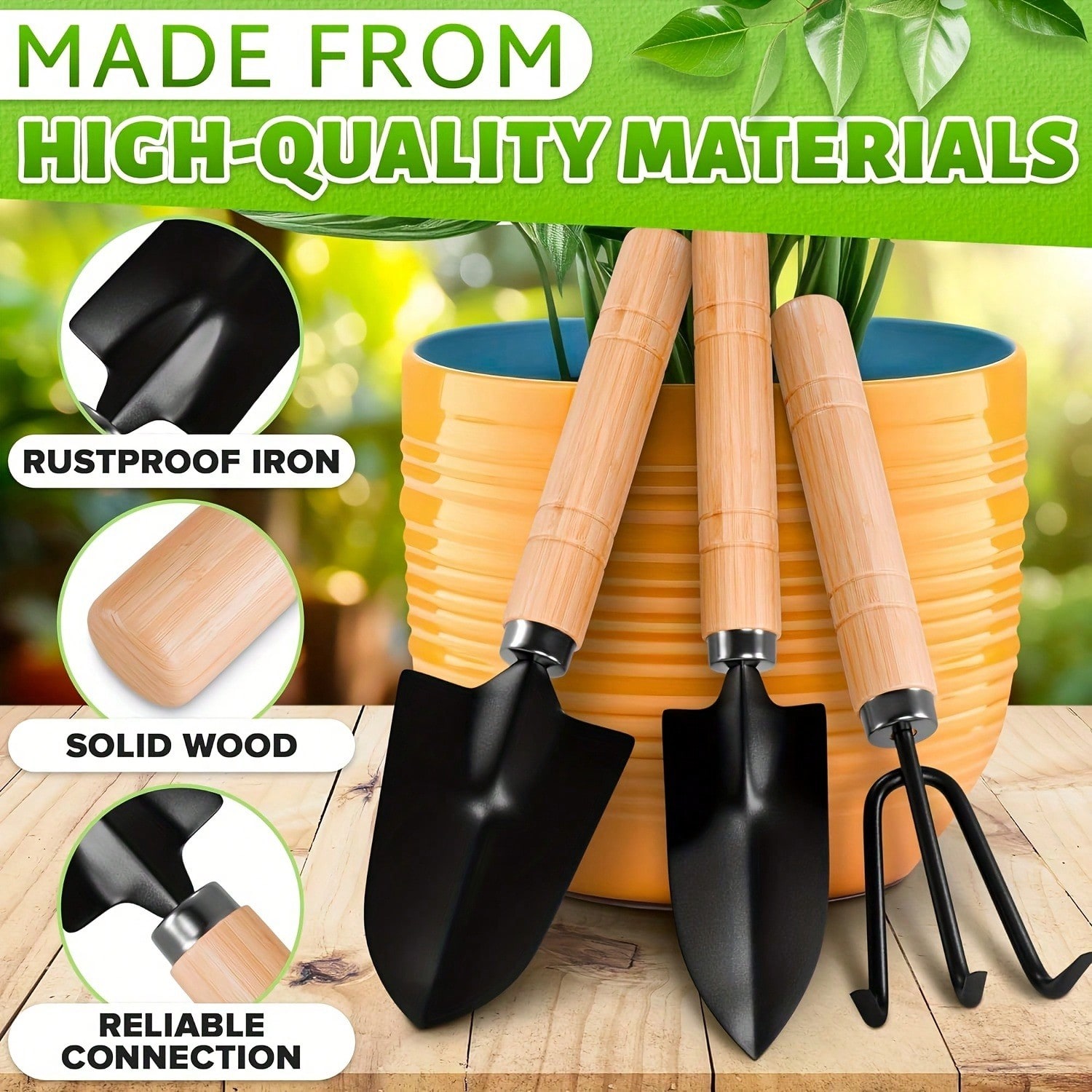 3PC/1Set Mini Gardening Tools  - Gardening Tools Bundle ulasan dan harga