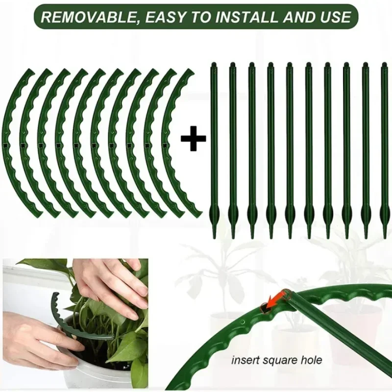 Plastic Plant Support Pile Sta - Gardening Tools Holder ulasan dan harga