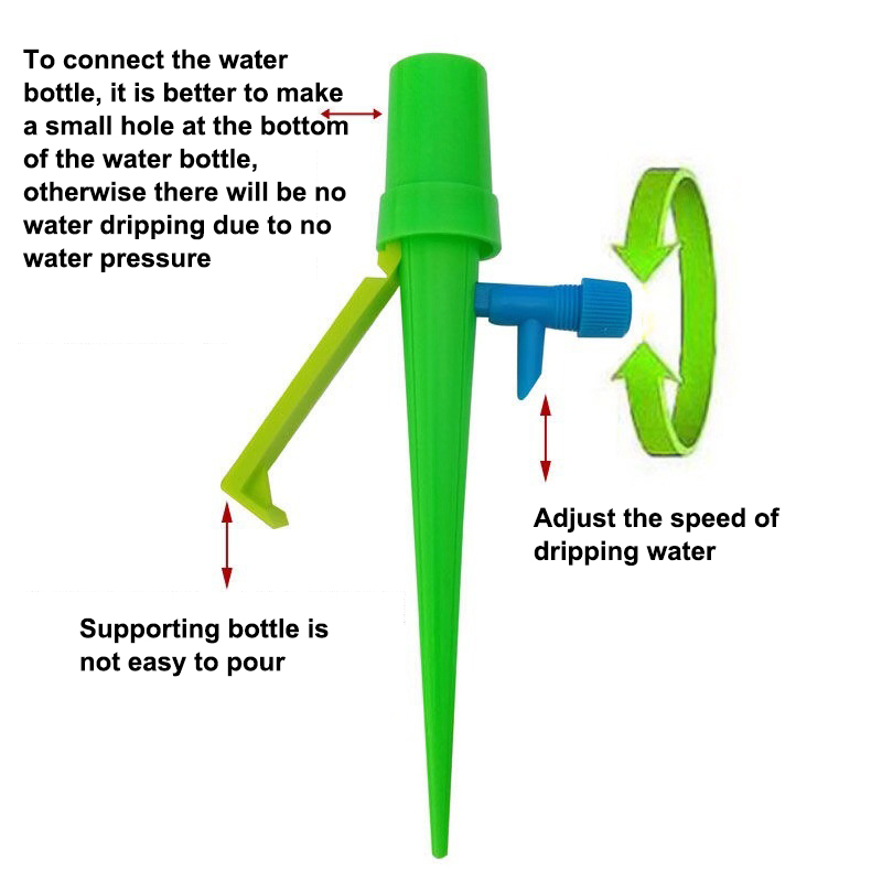 6PCS Auto Drip Flower Irrigati - Root Watering Spike ulasan dan harga