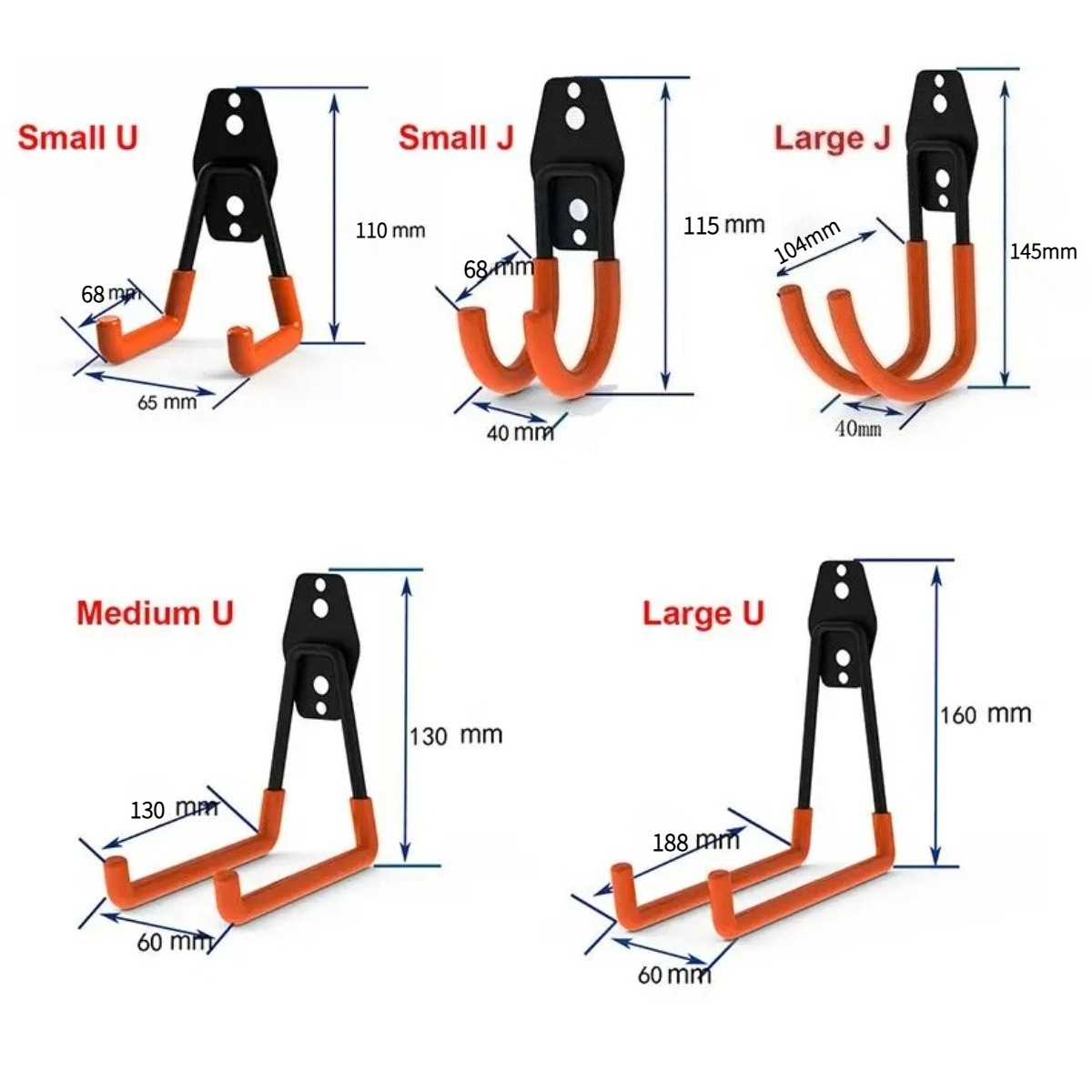 Heavy Duty Wall Storage Metal  - Gardening Tools Organiser ulasan dan harga