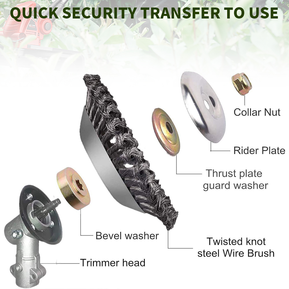 6/8 Inch Grass Trimmer Head De - Gardening Tools To Remove Grass ulasan dan harga