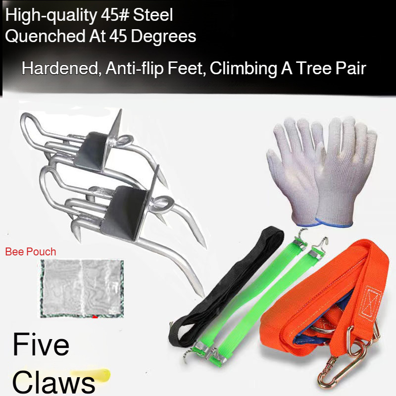 Tree Climbing Spikes Five-Claw - Gardening Tools Bundle ulasan dan harga