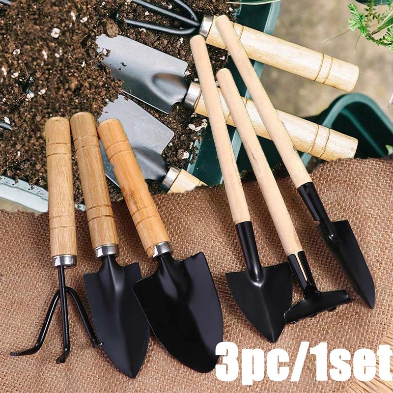 3PC/1Set Mini Gardening Tools  - Gardening Tools Bundle ulasan dan harga