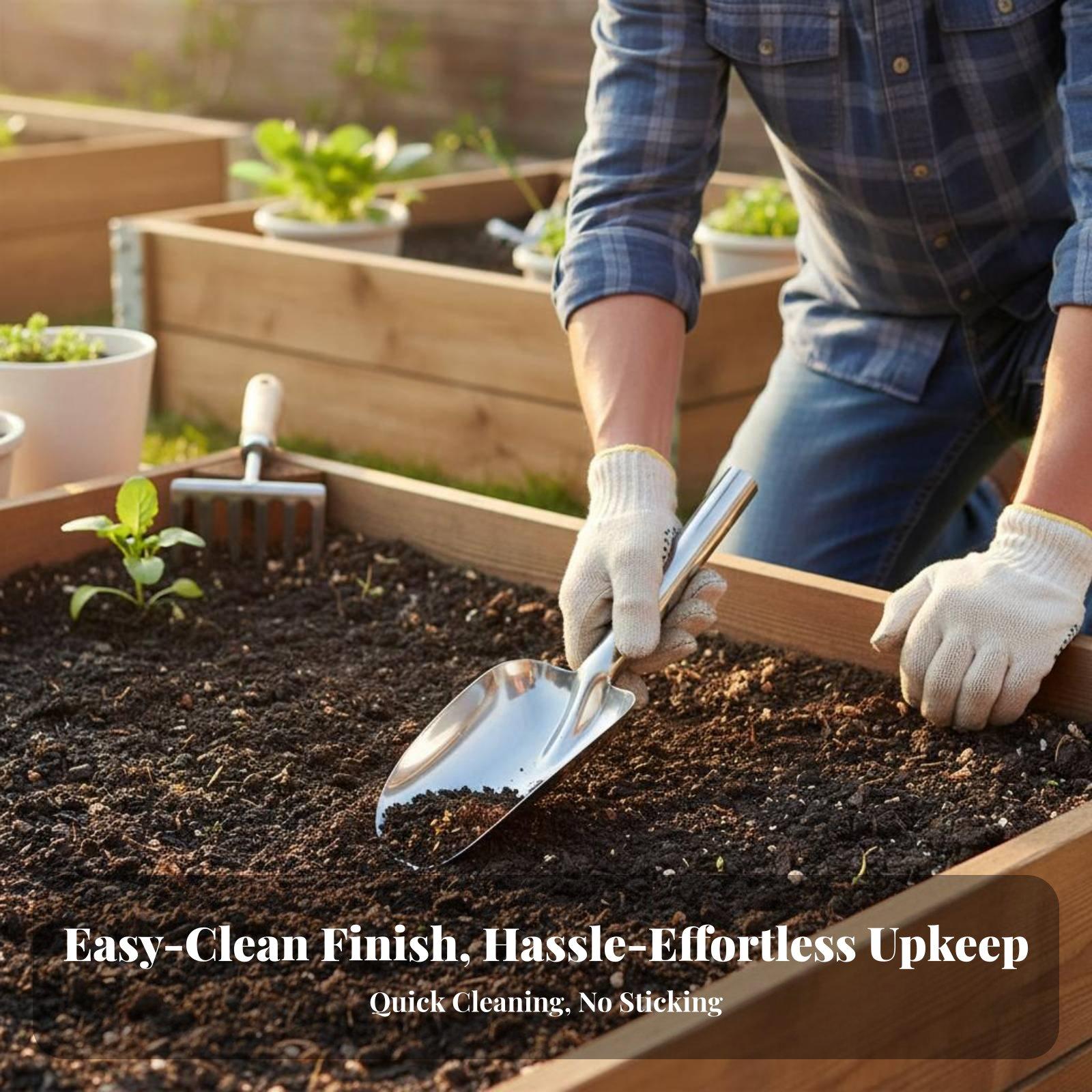 Single Piece Stainless Steel G - Gardening Tools Essential ulasan dan harga