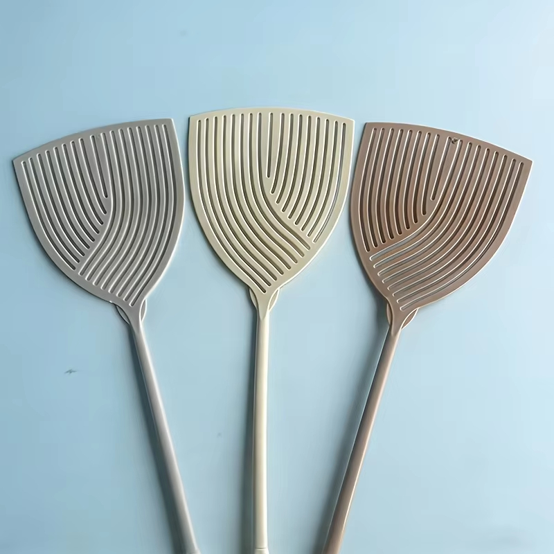 2pcs Striped Plastic Fly Swatt - Gardening Tools Long Handle ulasan dan harga