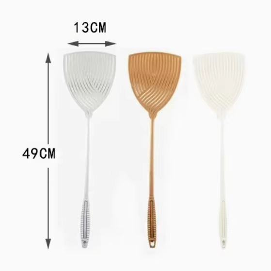 2pcs Striped Plastic Fly Swatt - Gardening Tools Long Handle ulasan dan harga