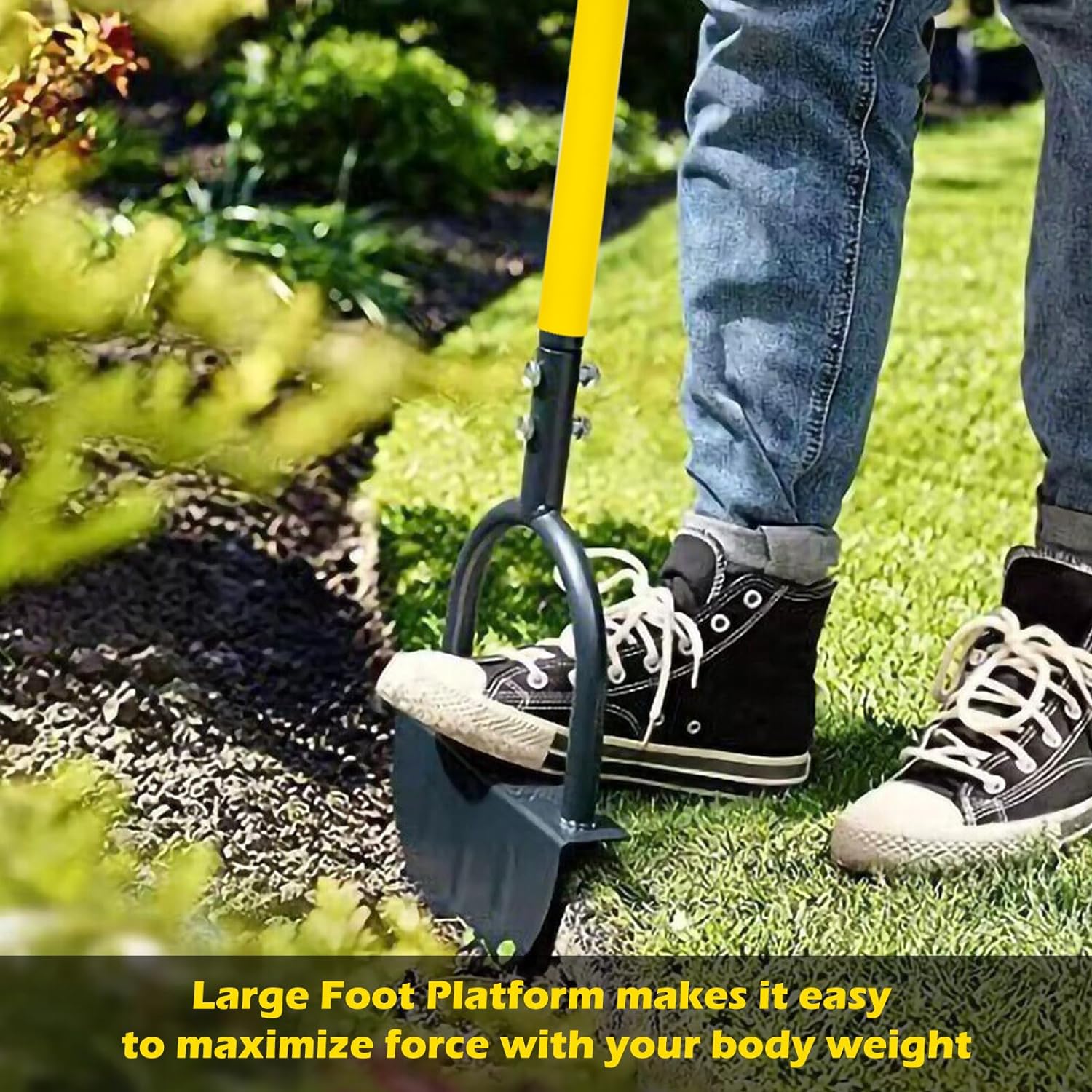 Half Moon Lawn Edger with Long - Gardening Tools Long Handle ulasan dan harga