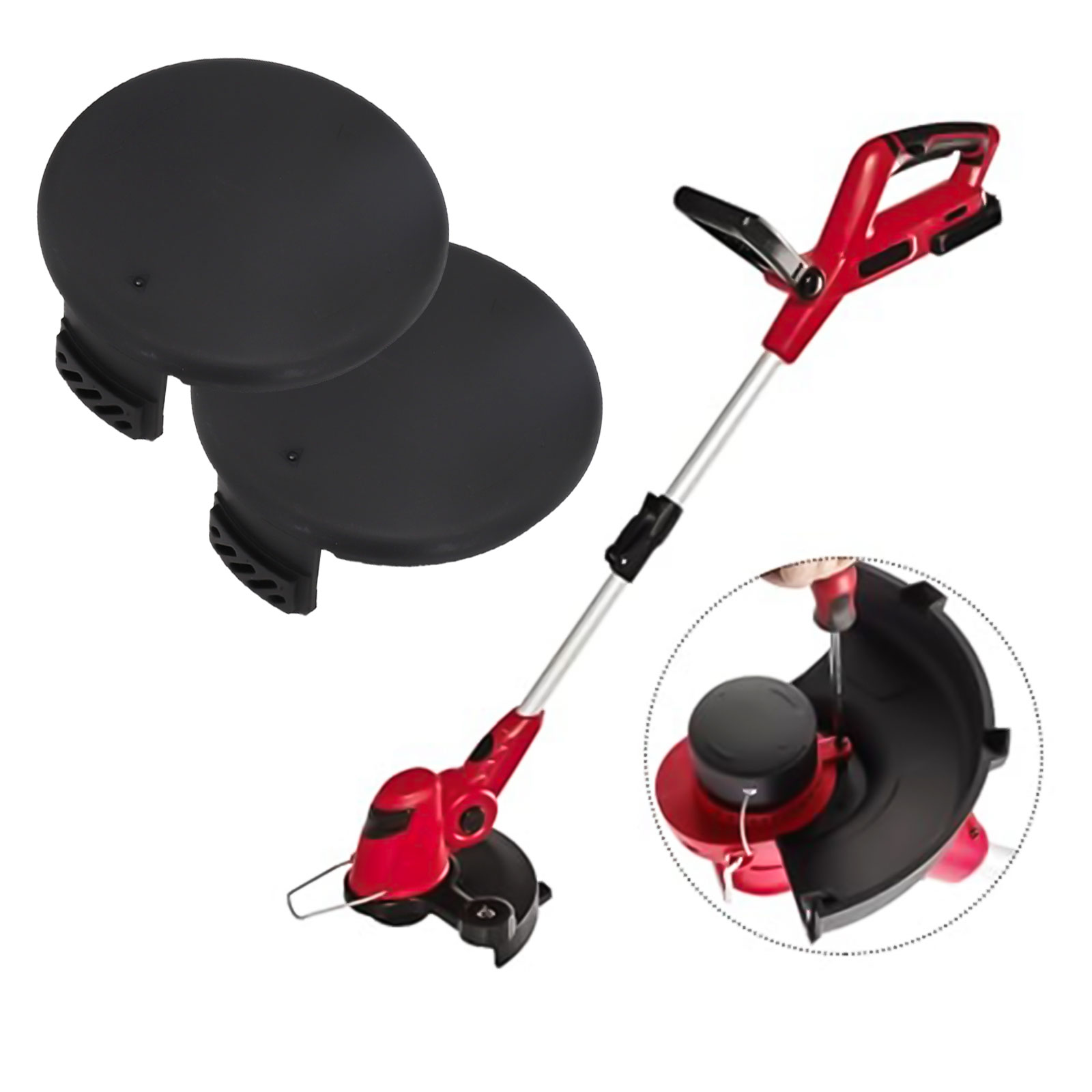 Grass Eater Tool Spool Cap Cov - Gardening Tools To Remove Grass ulasan dan harga